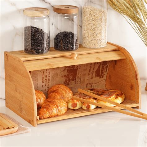 roll top bread box